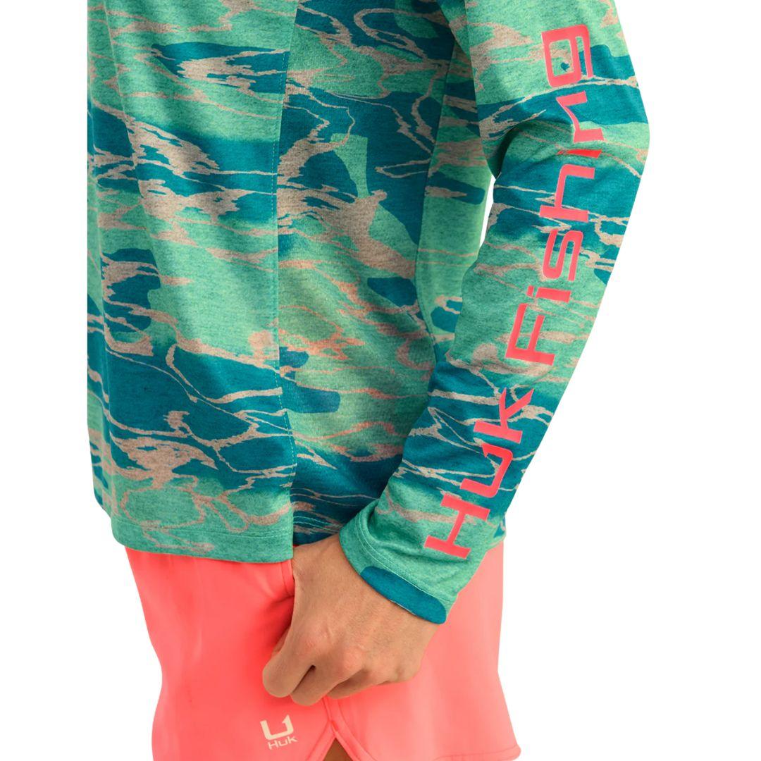 Huk Womens KC Pursuit Performance Crew